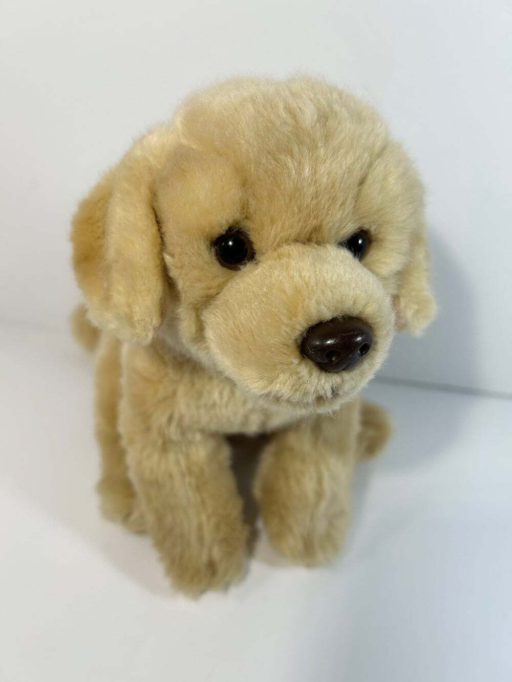 Toys R Us Realistic Golden Lab Retriever Puppy Dog Plush vintage